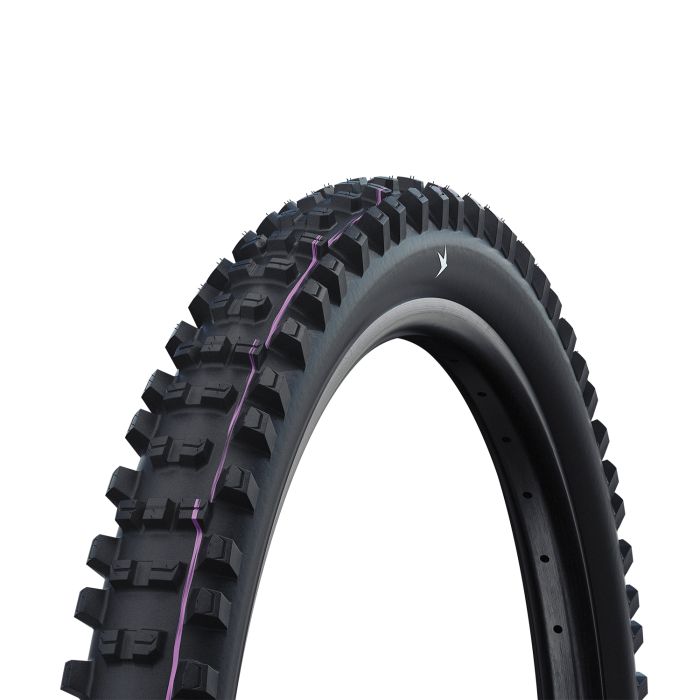 Schwalbe shredda rear gravity pro - tlr - addix ultra soft - radial - 29x2.50 - black