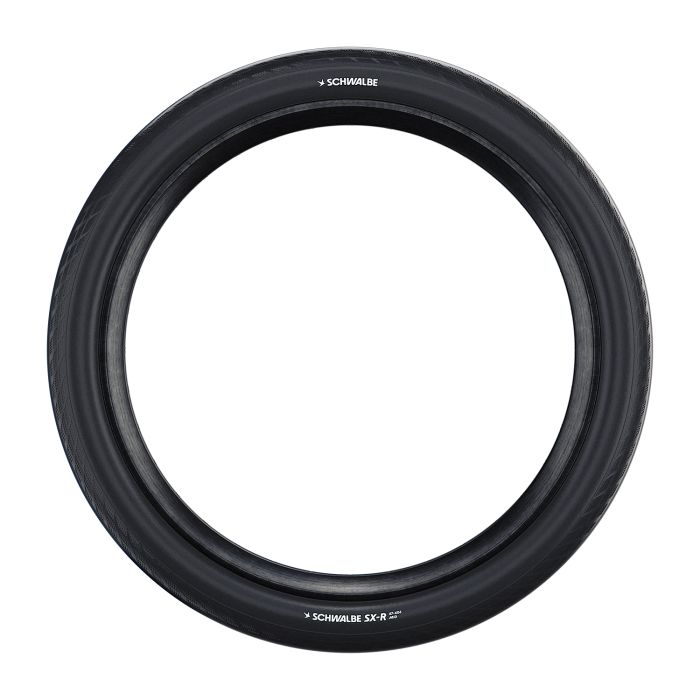 Schwalbe foldedæk bmx sx-r performance 42-406 sort skind