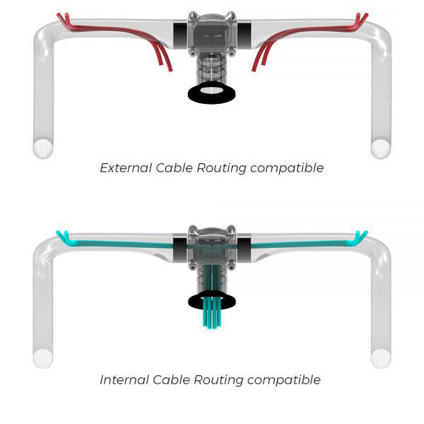 Riadidlá Deda Vinci DCR RHM uhlíka 46 cm (b-b)