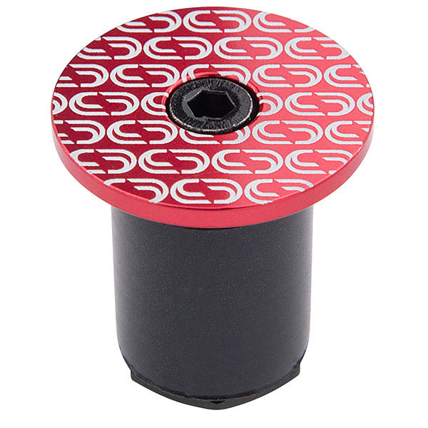 Deda Loop handlebar end cap red
