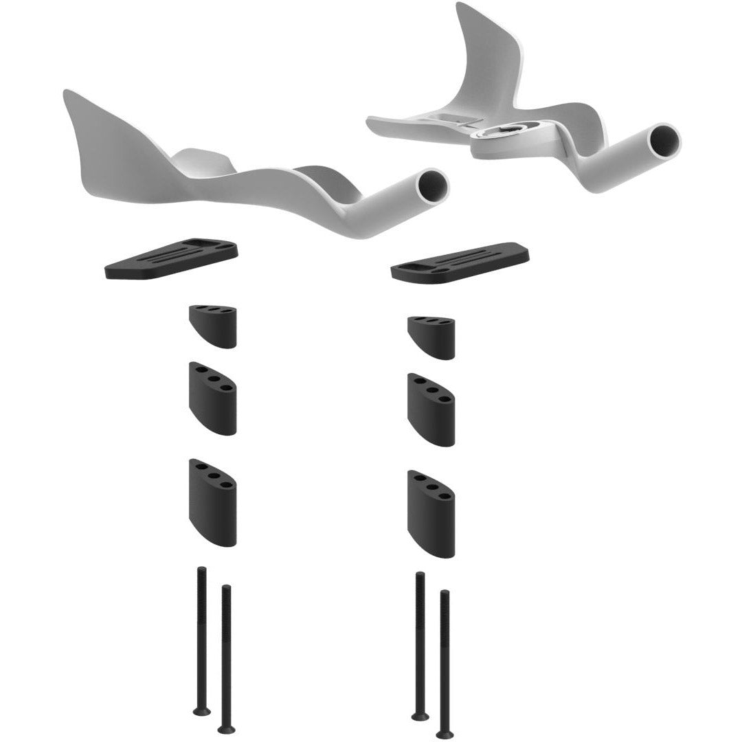 Accoudoirs Deda Jet2 pour Colnago TT1 + Spacers en carbone