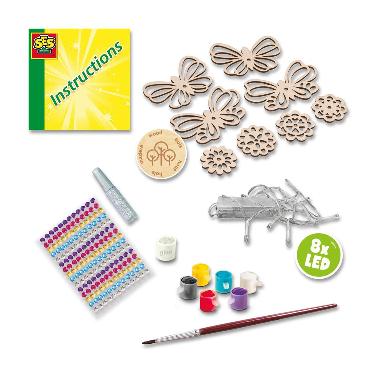 Guirnalda de luces Ses: inspirada en la naturaleza