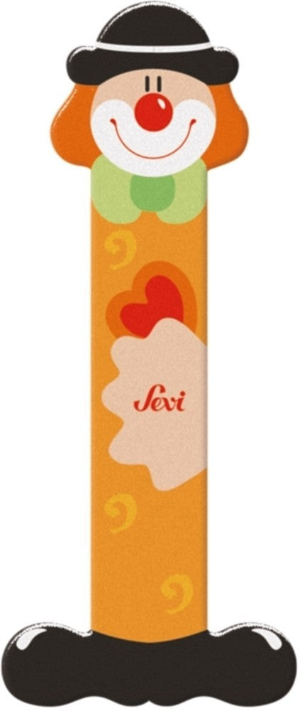 Sevi letter clown i: 10 cm (81745)