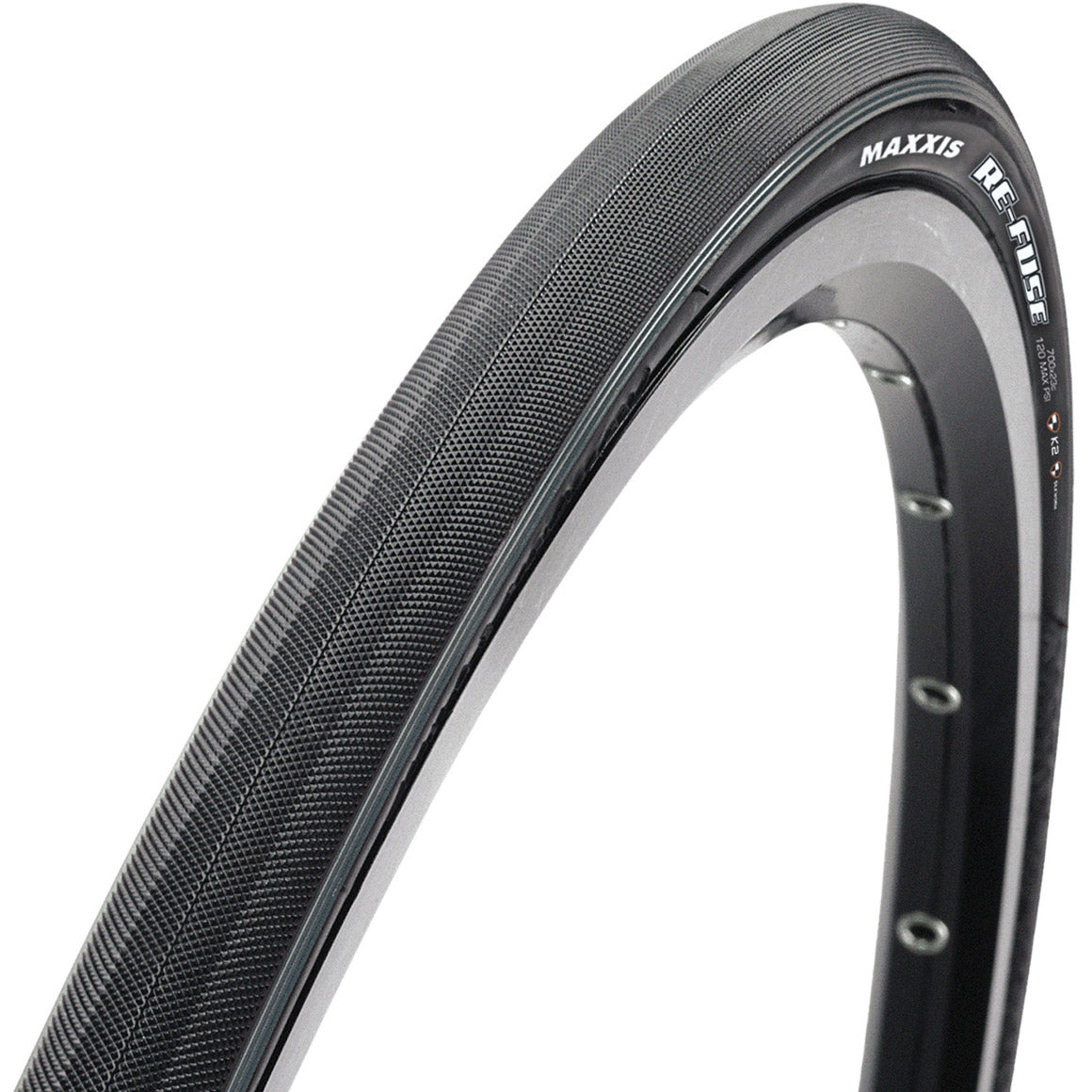 MAXXIS FUSE BAND DE PLOGA 32-622 Fibra de carbono 60TPI Negro