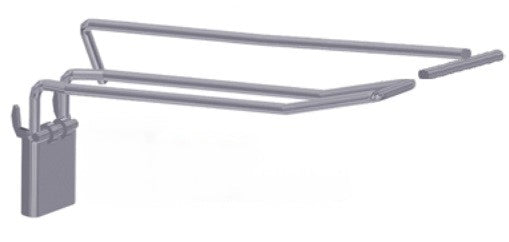 Folding hook 200mm ø4.8, double drawer 15