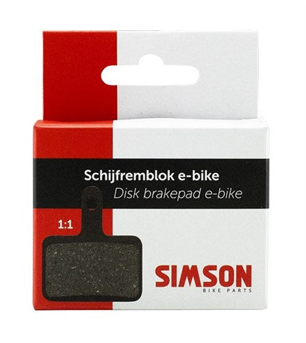 Simson disc brake pads e-bike shimano tektro