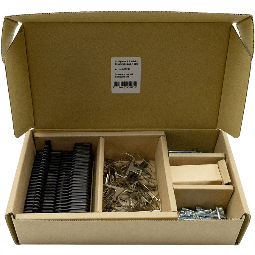 Pastiglie freno a disco Simson organiche shimano tektro bulk (25 set)