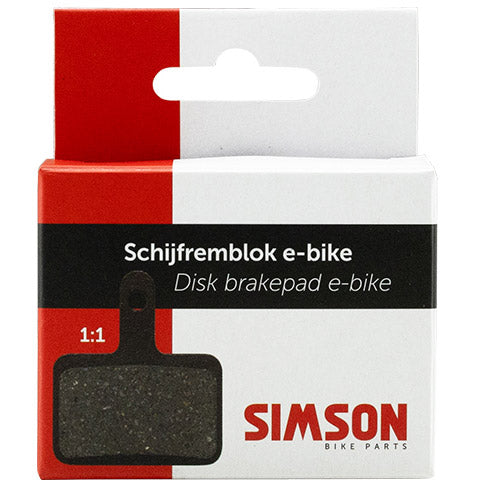 Simson disc brake pads e-bike shimano tektro