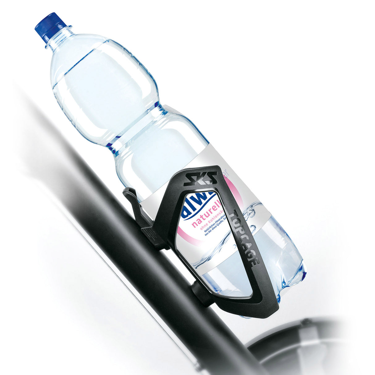 SKS BIDONE Holder Topcage Plastic Black