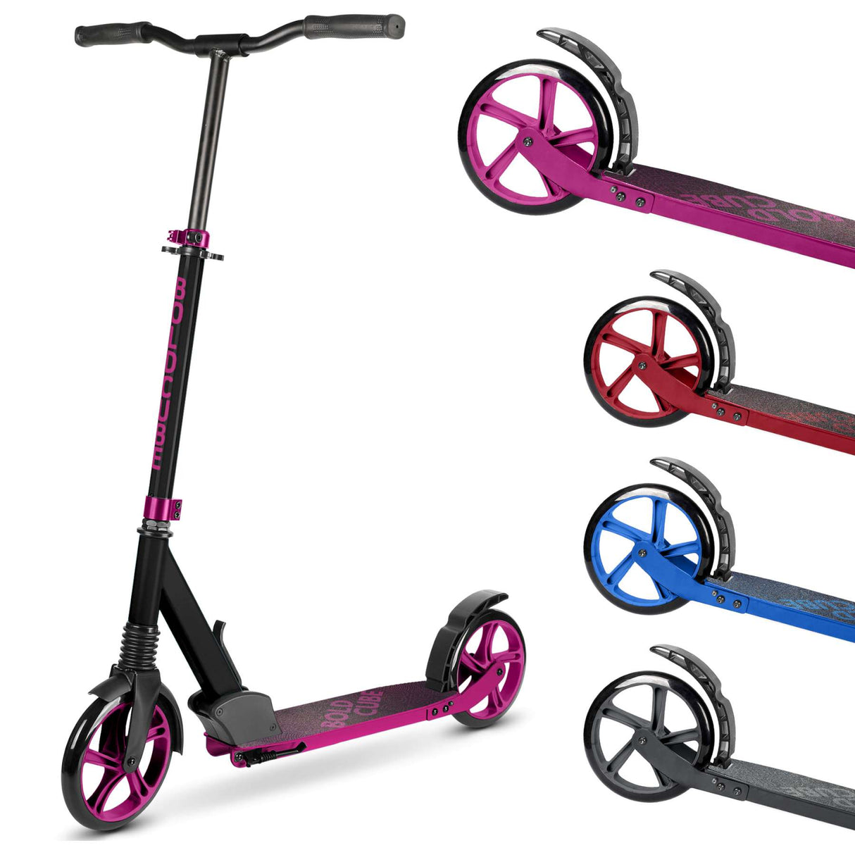 Boldcube big 2-wielstep - magenta