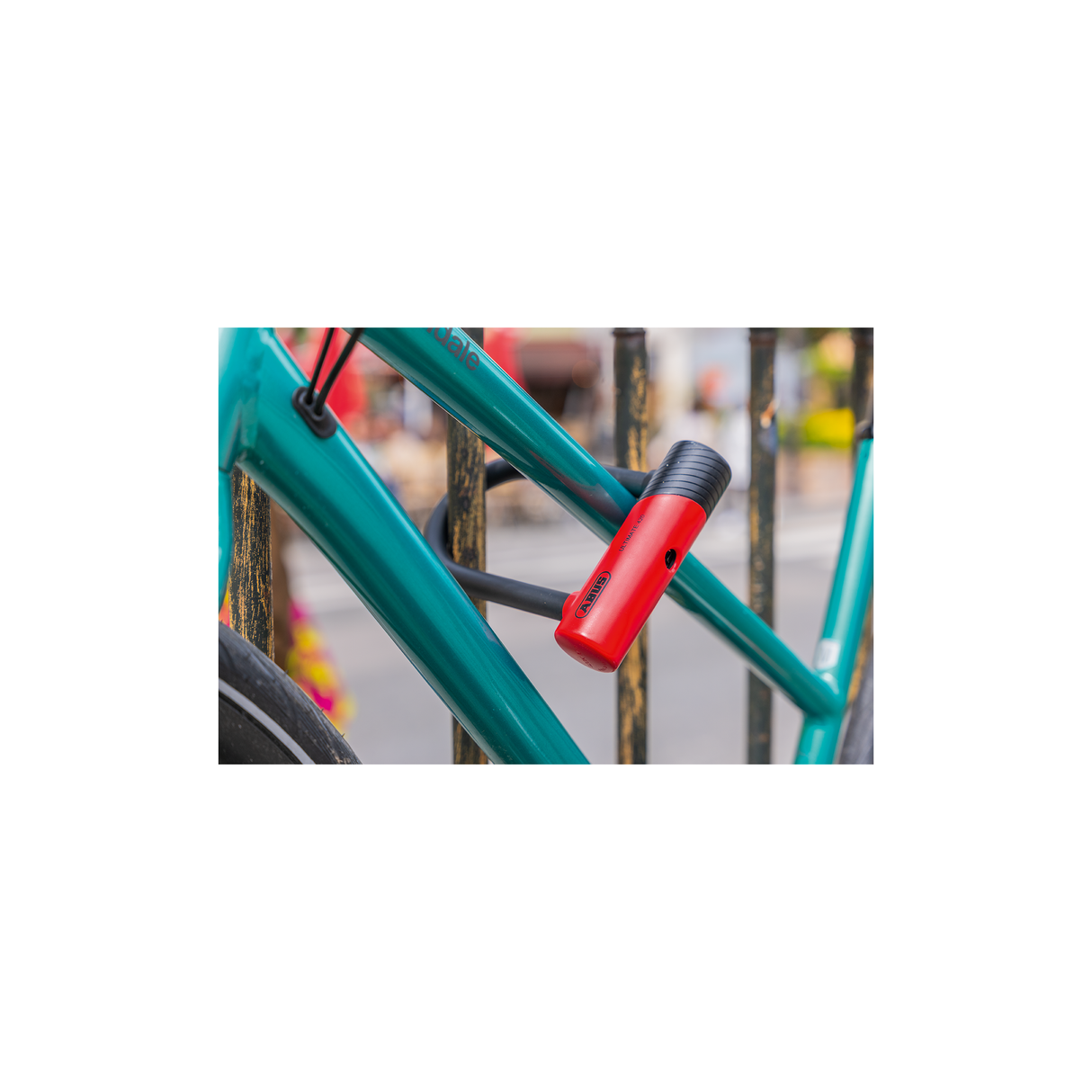 Abus deiridh 420k 170hb230 u-glas san áireamh. cábla lúb cobra agus lúibín ush