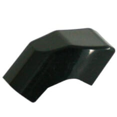 AXA closing knob Solid black angled