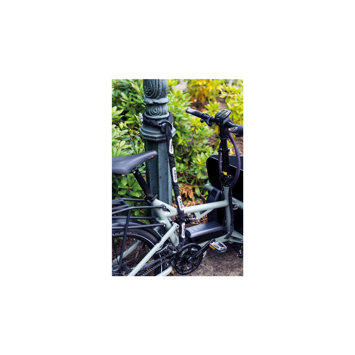 Abus ACH 2.0 8KS100 Slabhra breiseán dubh