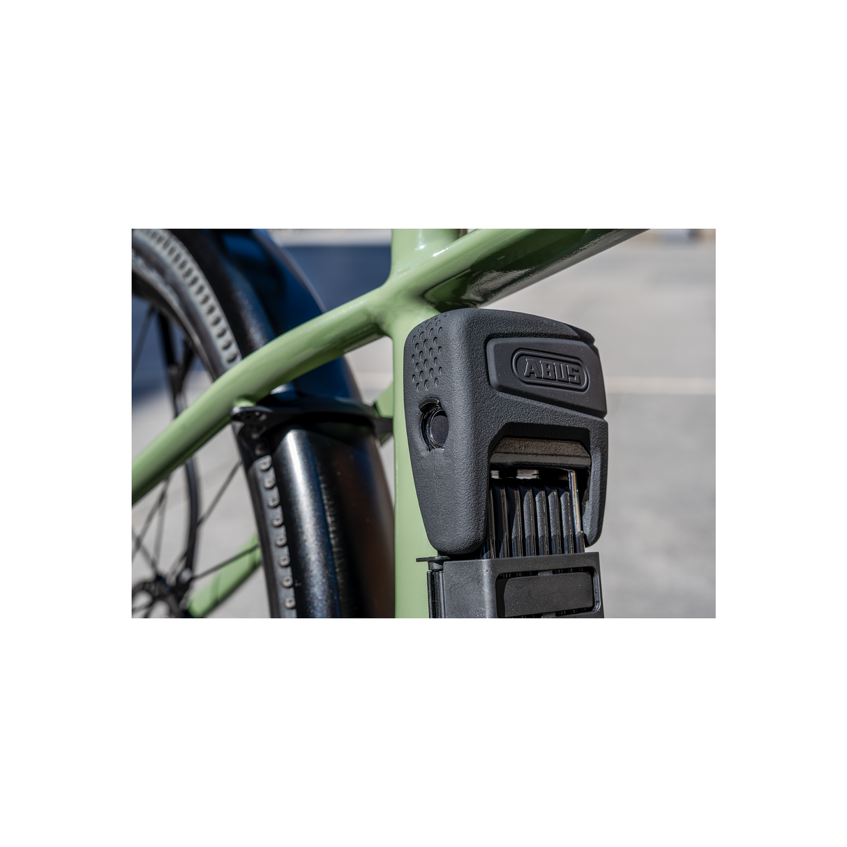 Abus viklås bordo larm fingeravtryck 6000afp 120 svart sh