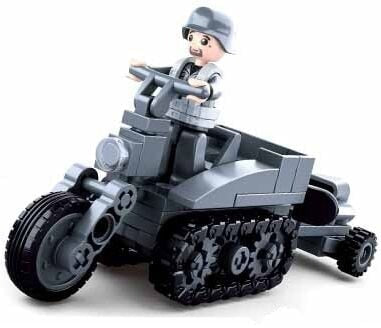 Sluban WWII - Motor con pistas