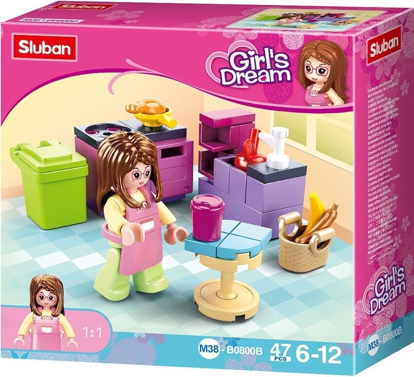 Sluban girl's dream keuken (m38-b0800b)