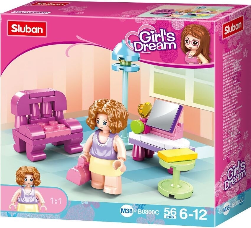 Sluban girl's dream woonkamer (m38-b0800c)