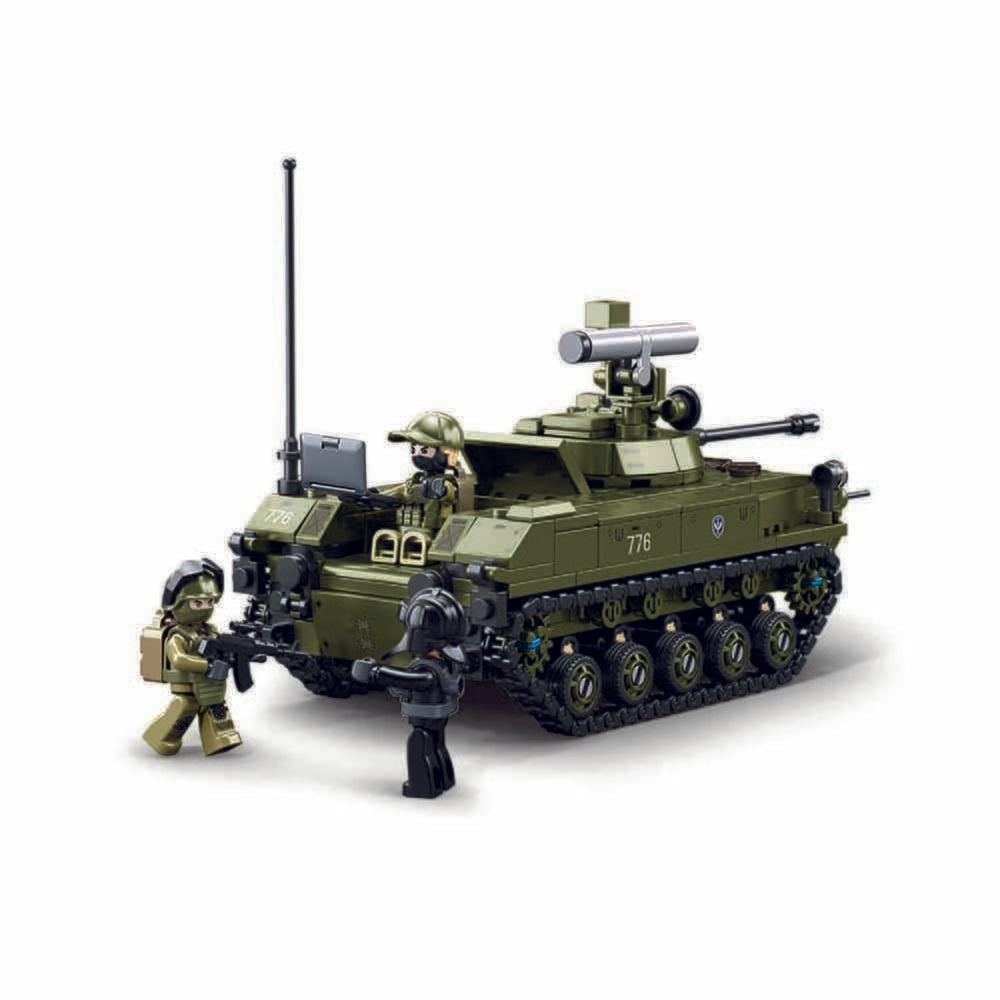 Sluban modelbricks tank bmd-2s (m38-b1250)