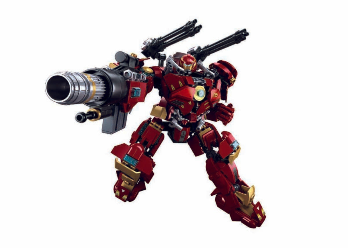 Sluban p.r. mecha de anti-hulk mech (m38-b1181)