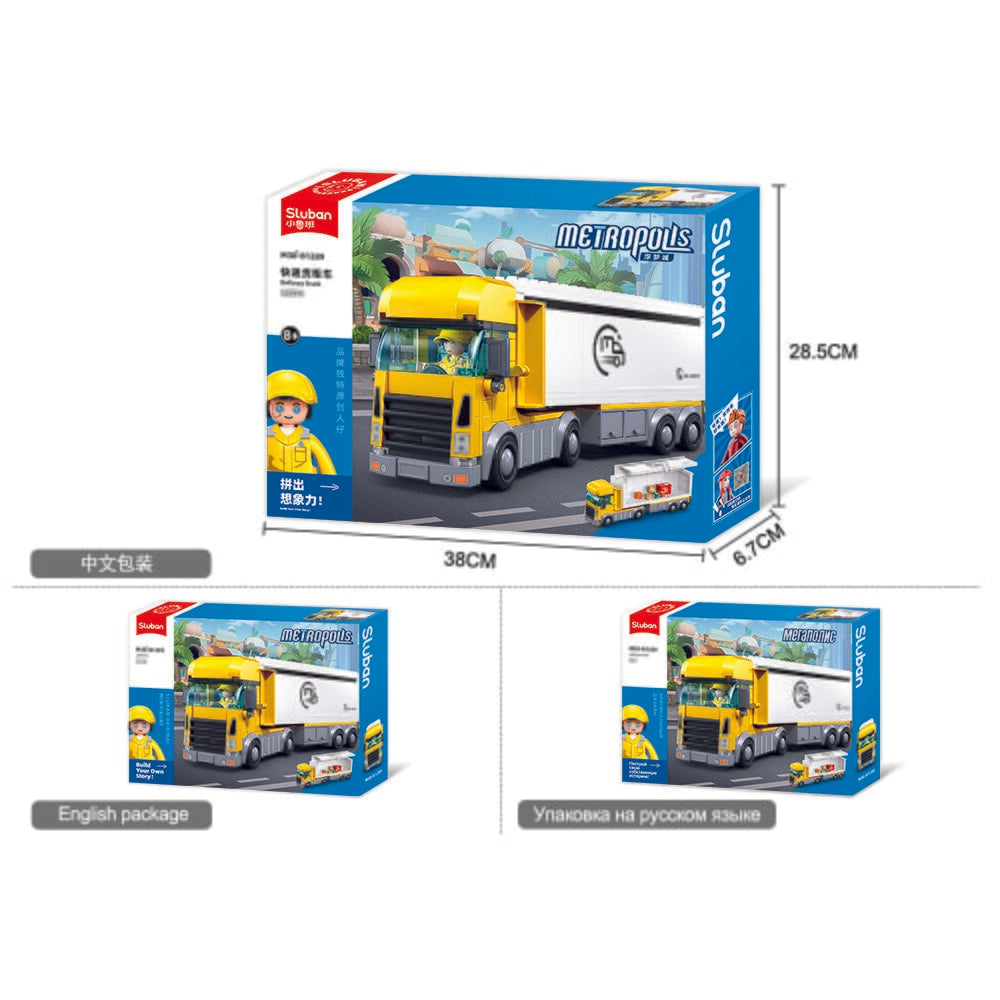 Sluban metropolis bestelbus (m38-b1289)