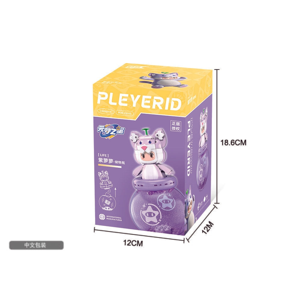 Sluban pleyerid vos met opbergbol pleyerid (m38-p8055)