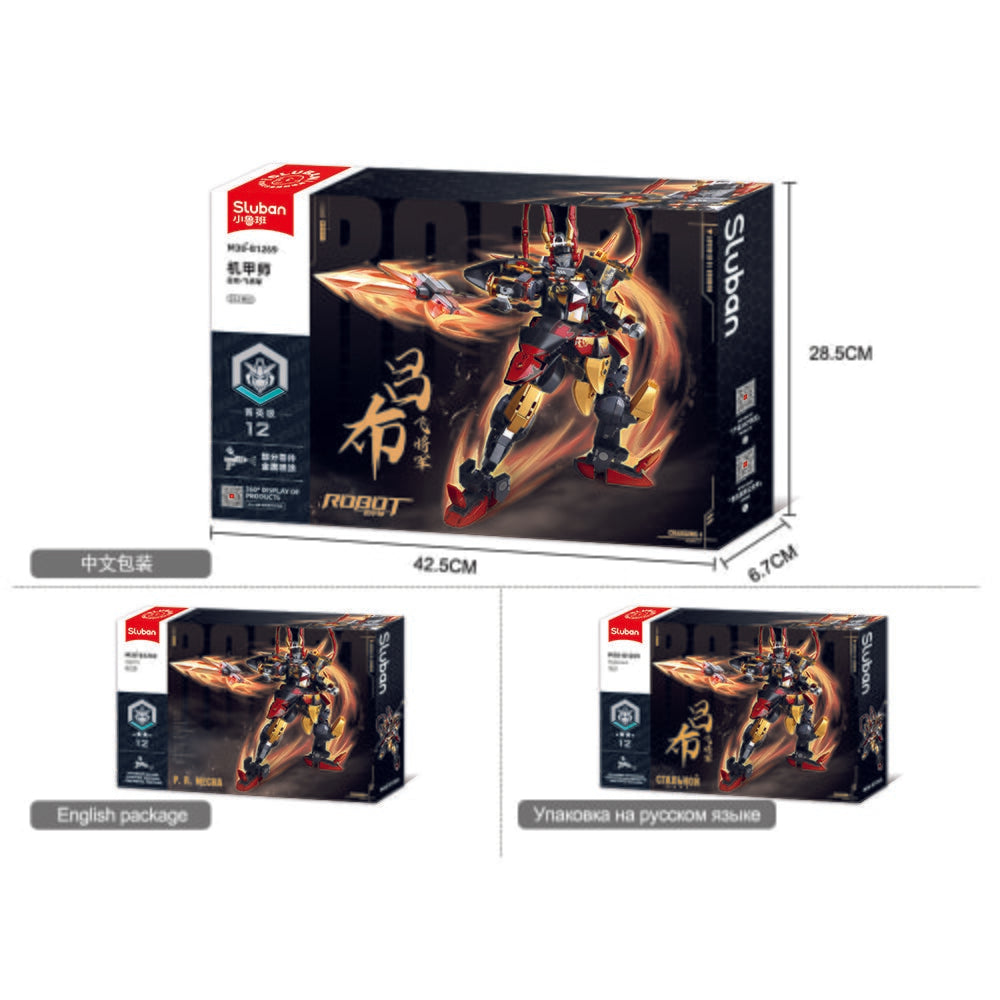 Sluban p.r. mecha de drie koninkrijk karakters (m38-b1269)