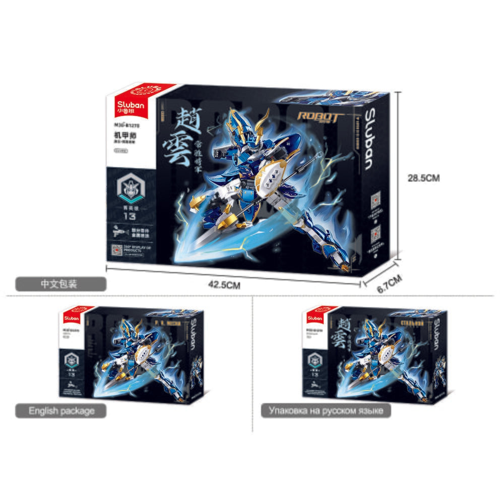 Sluban p.r. mecha de drie koninkrijk karakters (m38-b1270)