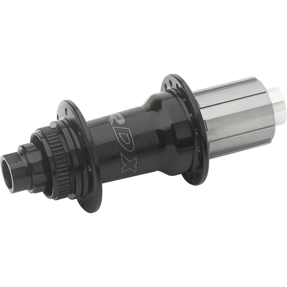 Miche rear hub r-dx thru axle 28g tx-12 shimano black oem