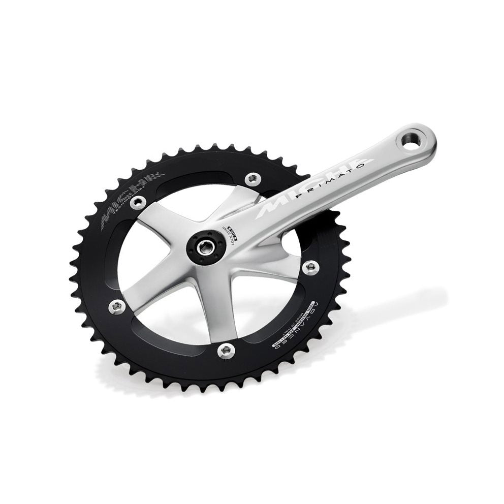 Miche crankset pista advanced 170mm 49tds. 1 8 silver