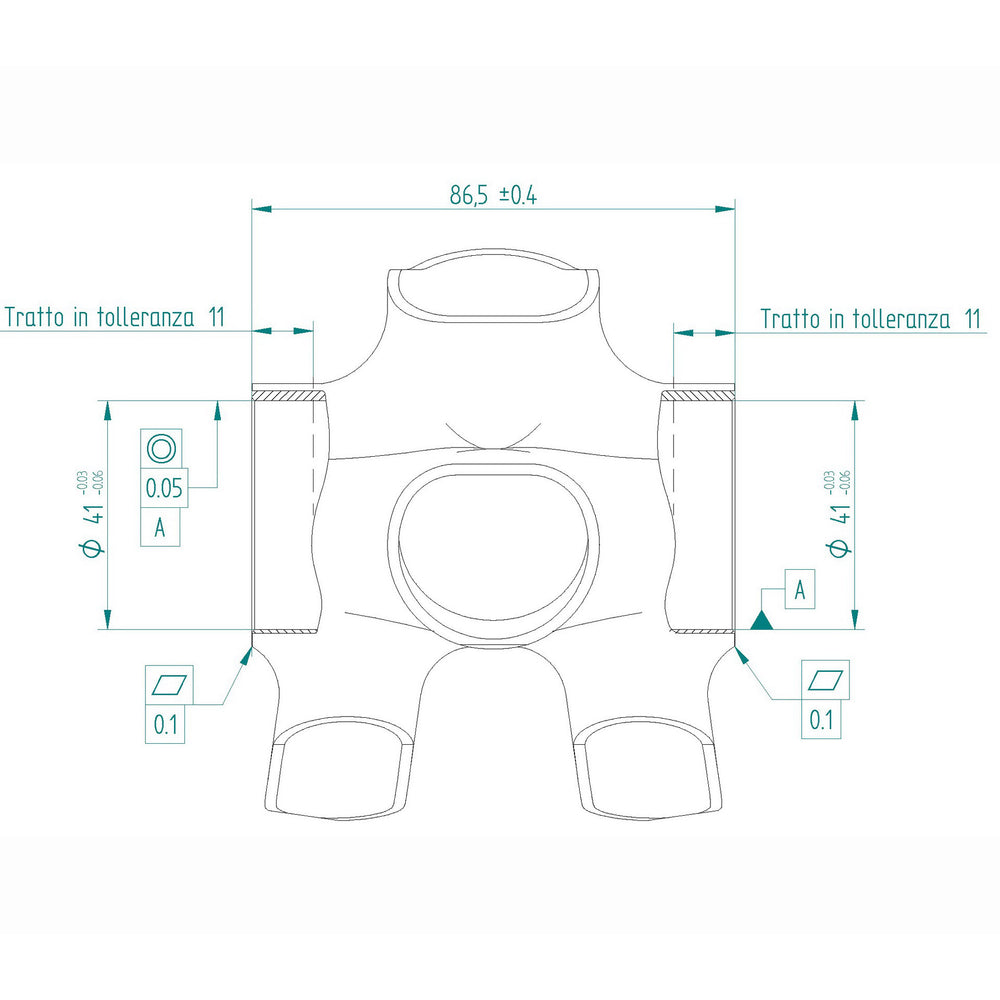 Michhe Kracketas Press-fit 86.5 x 41mm Evo Max