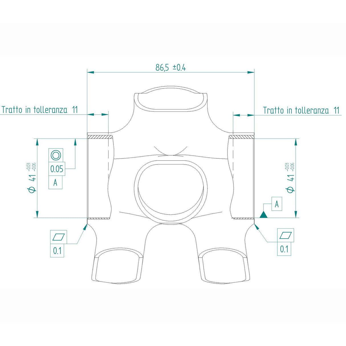Michhe Kracketas Press-fit 86.5 x 41mm Evo Max