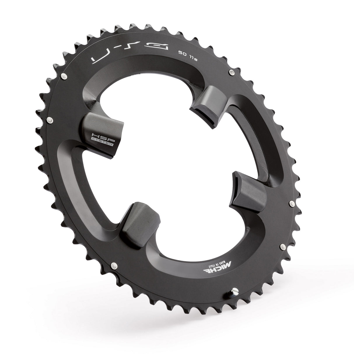 Miche chainring 11v 53t utg pas. ultegra 6800 black shim