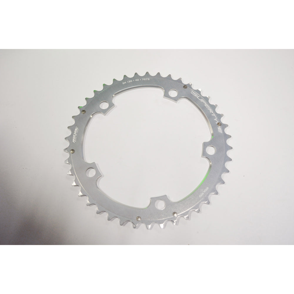 Shimano Miche chainring supertype 130 42t triple silver