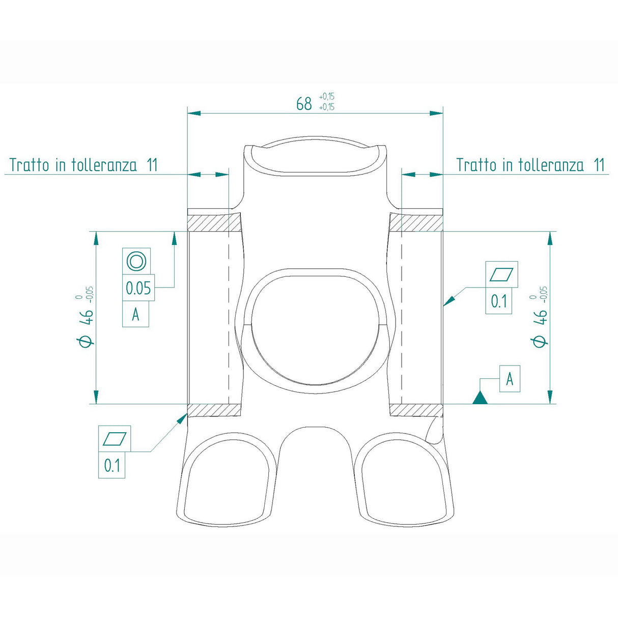 Michhe Baketas bb30 68x46mm evo Max