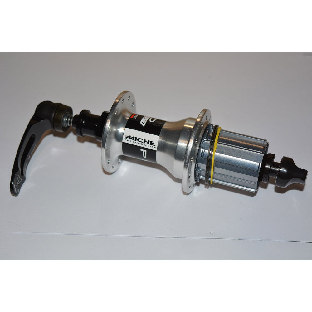 Miche después Hub Primato 24 GTS Shim 9V 10V 11V Plata