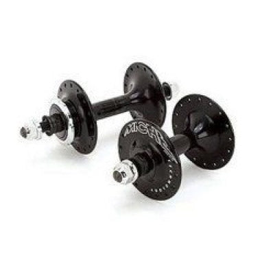 Miche Naafset Pista V+A 32G con High Flens Black