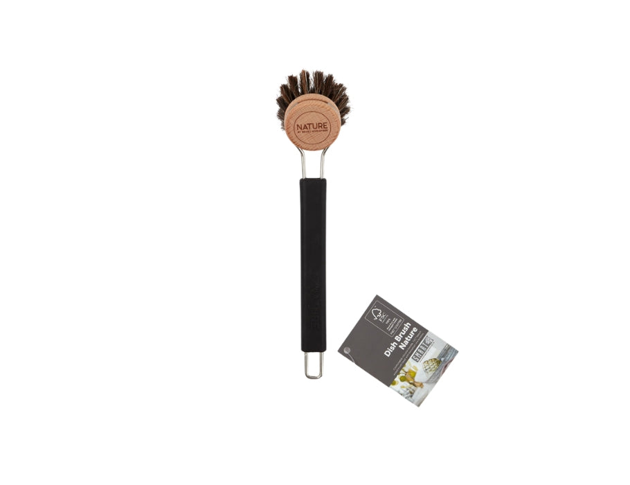 Smart dishwashing brush nature soft - black