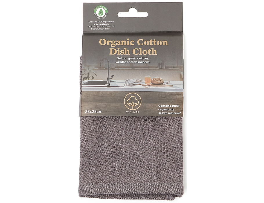 Smart Kitchen VaatDoek - 28x28 - Anthracite - Bio Cotton