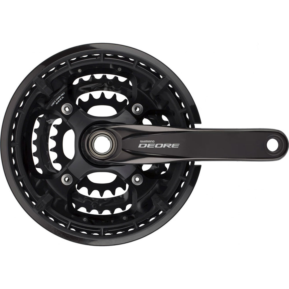 Shimano Cranket Deore 3x10v 175mm 26 36 48t OEM nero