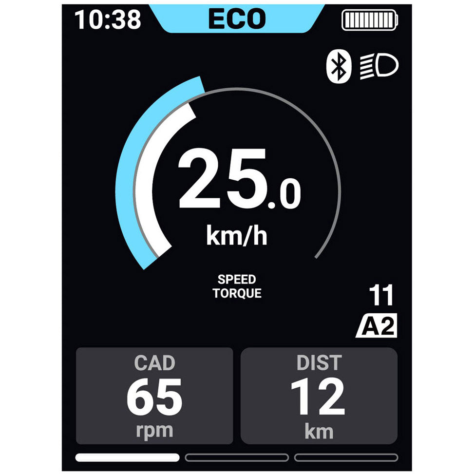 Shimano display steps sc-en610b zwart