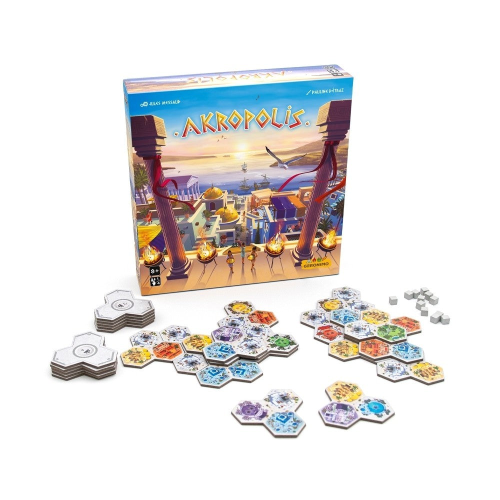 Geronimo Games Akropolis Board Game