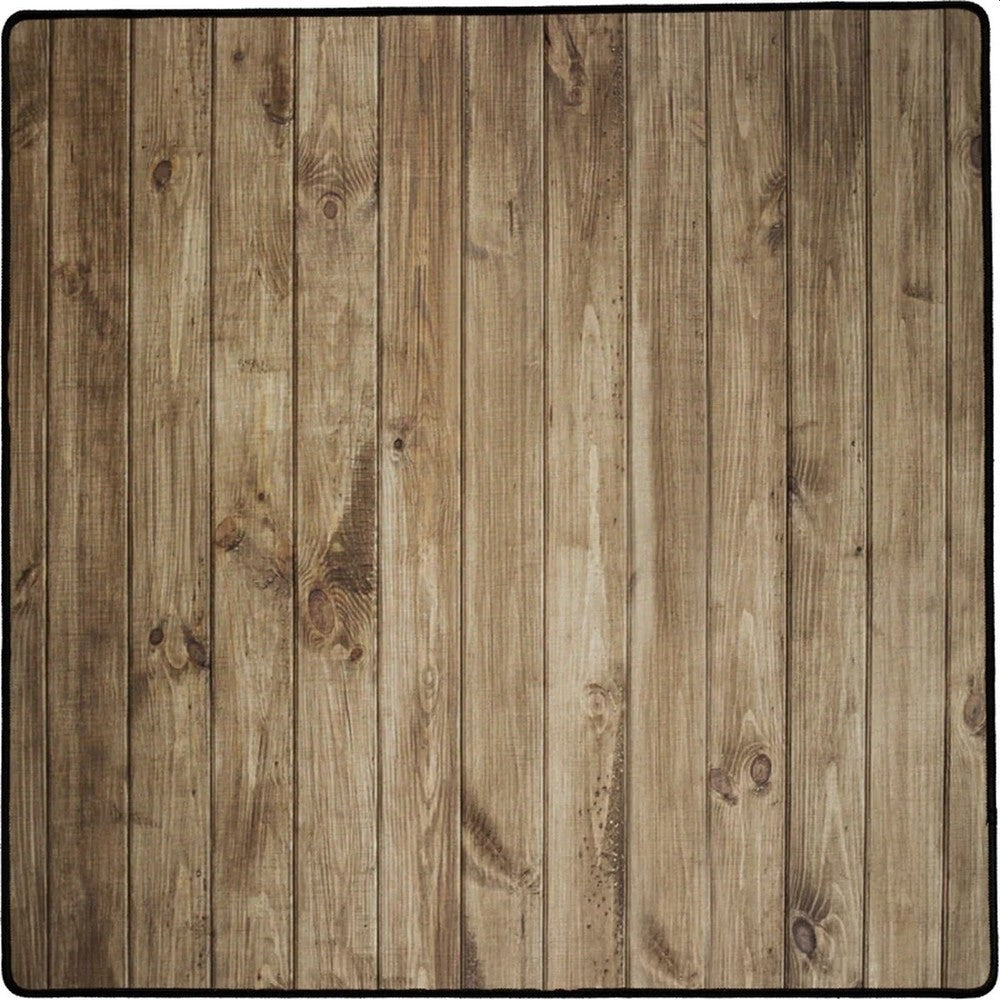 Playmat: wood texture 50x50 cm (02347)