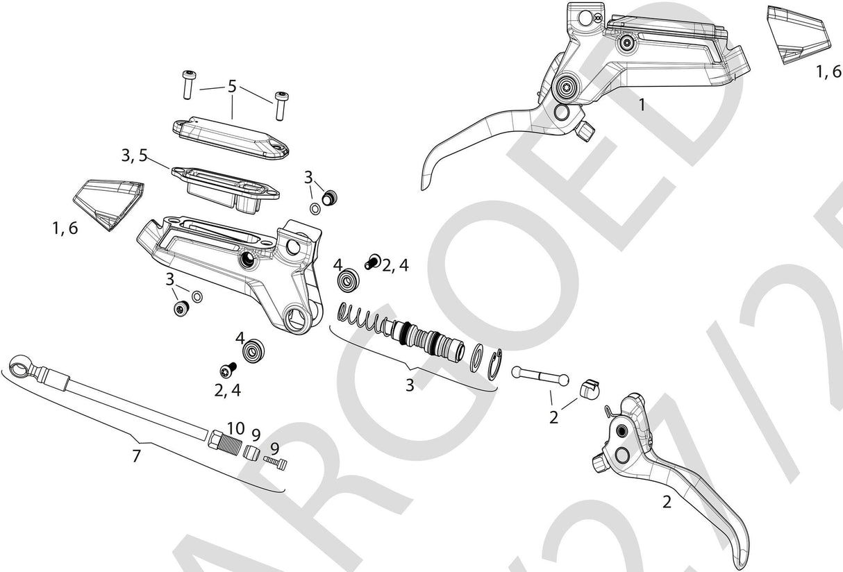 Sram disc brake motif ultimate front disc brakes motifs ultimate silver