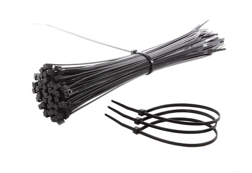 Mirage Cable Tie 140x3.5mm Black (P100)
