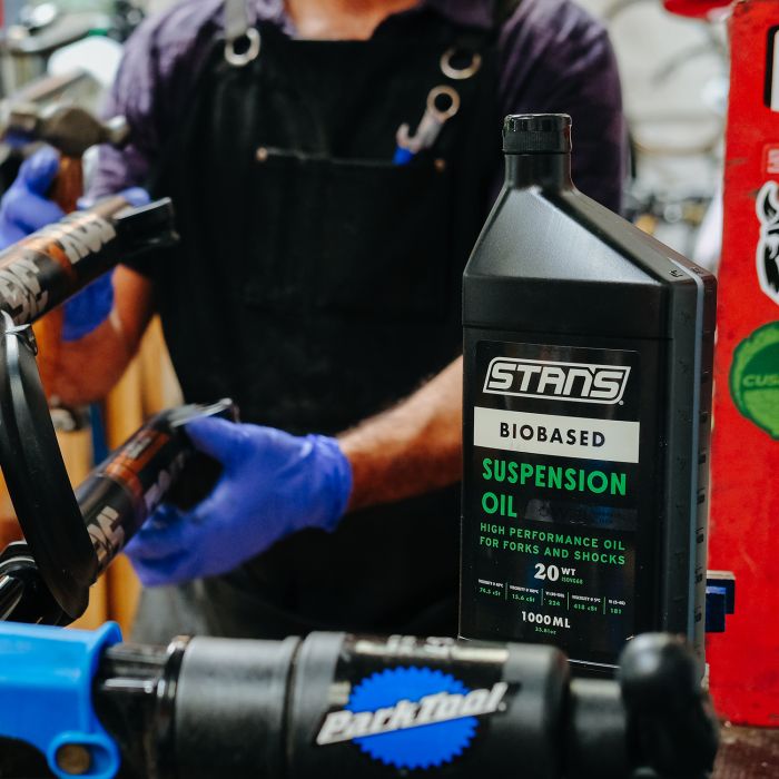 Stans stan's biobased suspension oil - 2.5wt - 1l