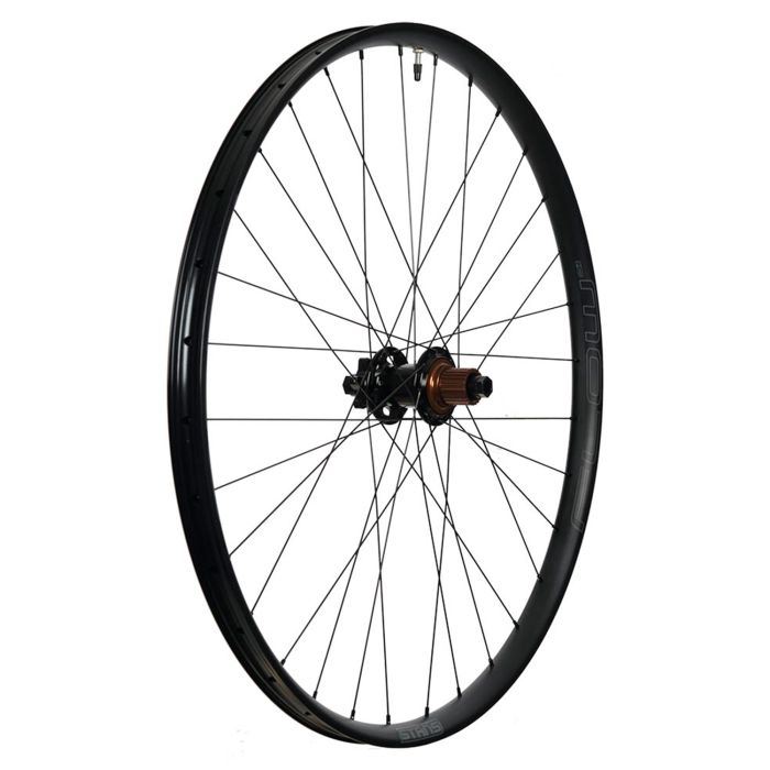 Stans stan's flow mk4 front wheel - 29'' - 15x110 ta - 6-bolt - gray