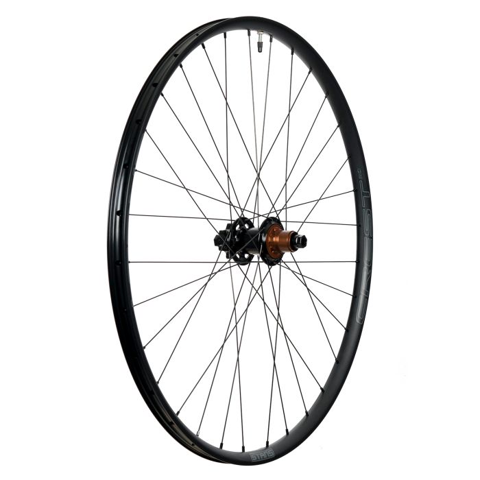 Stans stan's crest mk4 rear wheel - 29'' - 12x148 ta - shimano micro spline - centerlock - gray