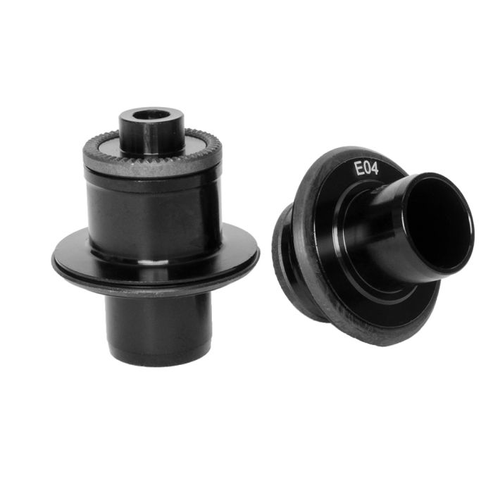 Stan's e-sync neo hub end caps - front - 9mm qr - center lock