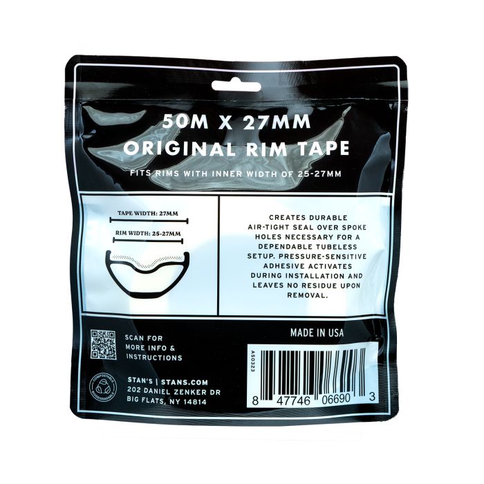 Stan's rim tape (50m) - 27mm