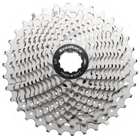 Cassette superior sunrace csrx11 11v 11-34t plateado